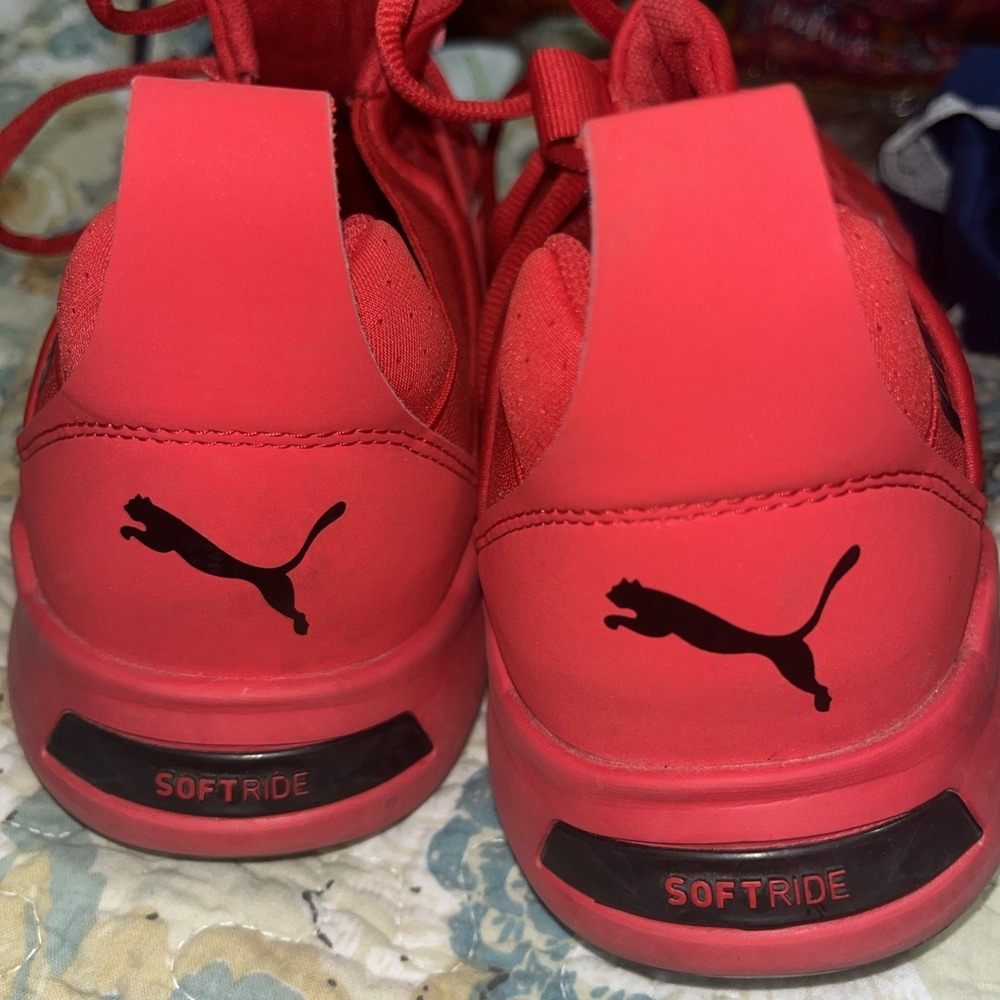 PUMA Red Men's 7.5 Softride Enzo NXT Running Shoes - Picture 5 of 5